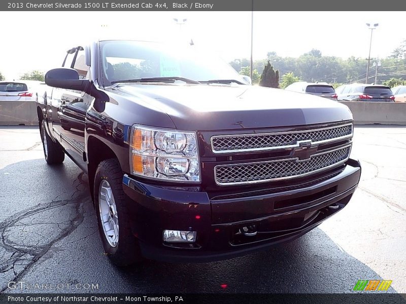 Black / Ebony 2013 Chevrolet Silverado 1500 LT Extended Cab 4x4