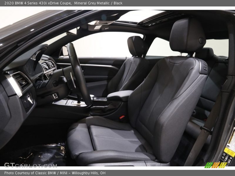 Mineral Grey Metallic / Black 2020 BMW 4 Series 430i xDrive Coupe