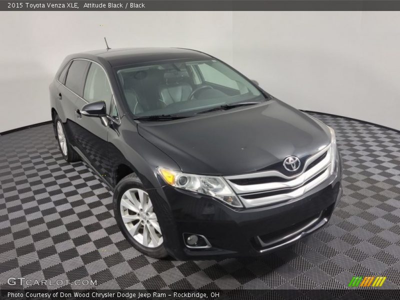 Attitude Black / Black 2015 Toyota Venza XLE