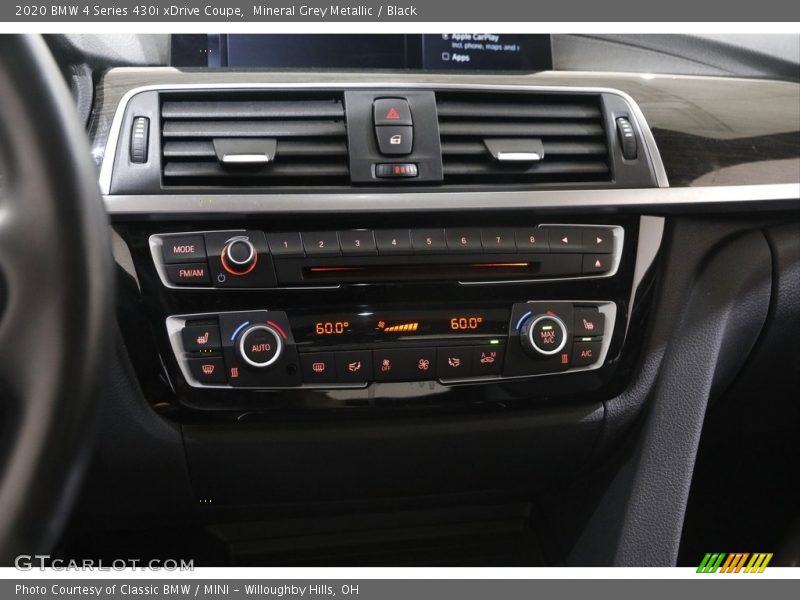 Mineral Grey Metallic / Black 2020 BMW 4 Series 430i xDrive Coupe