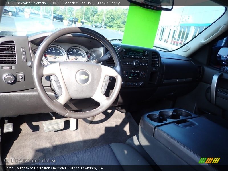 Black / Ebony 2013 Chevrolet Silverado 1500 LT Extended Cab 4x4