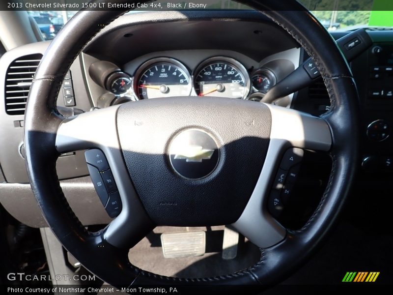 Black / Ebony 2013 Chevrolet Silverado 1500 LT Extended Cab 4x4