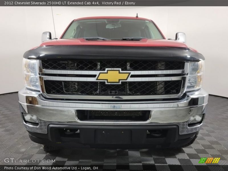 Victory Red / Ebony 2012 Chevrolet Silverado 2500HD LT Extended Cab 4x4
