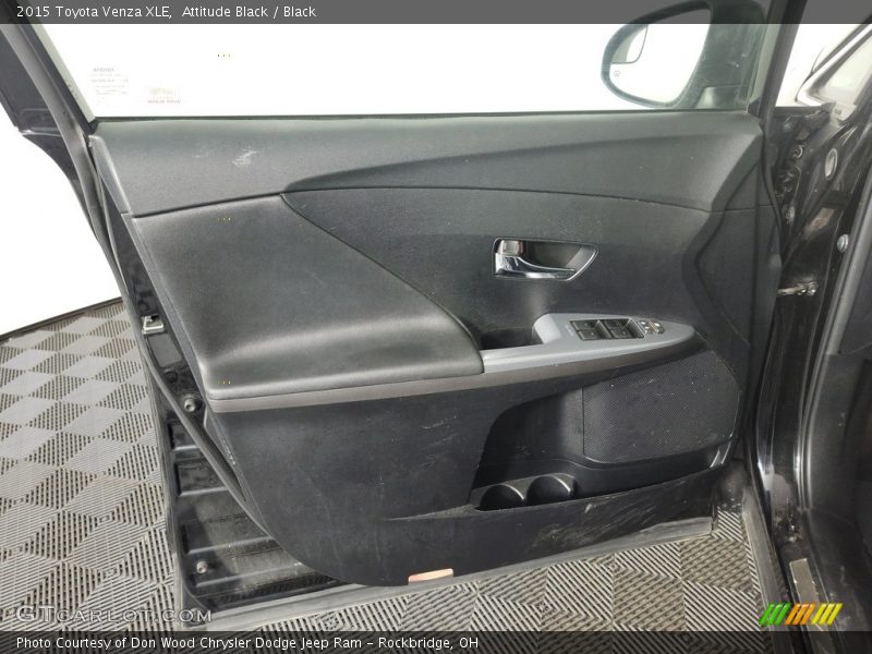 Attitude Black / Black 2015 Toyota Venza XLE