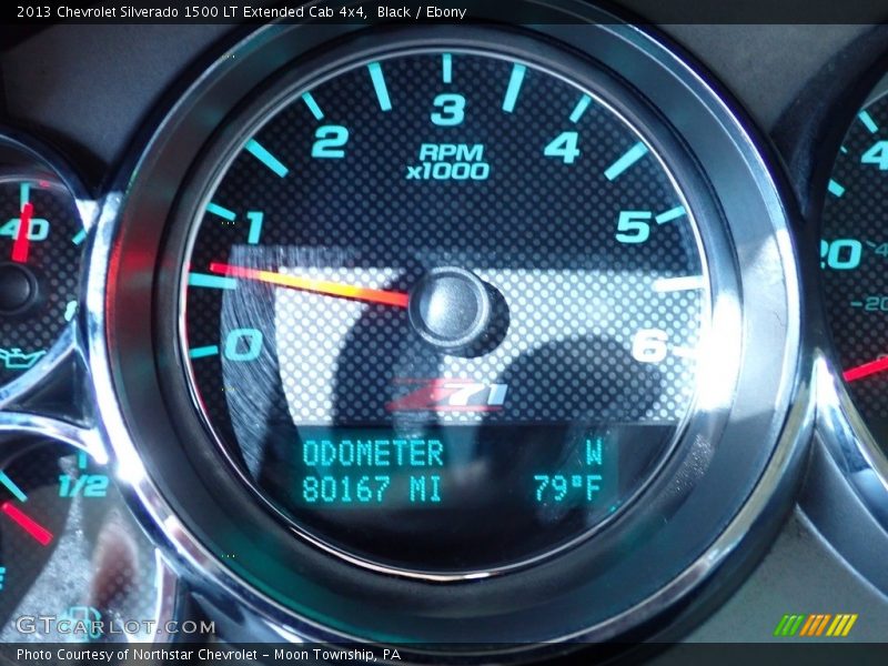 Black / Ebony 2013 Chevrolet Silverado 1500 LT Extended Cab 4x4