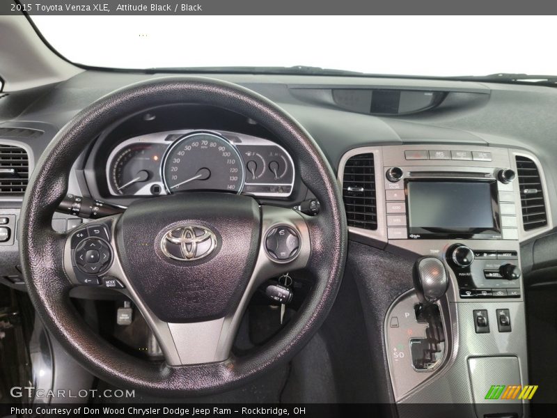 Dashboard of 2015 Venza XLE