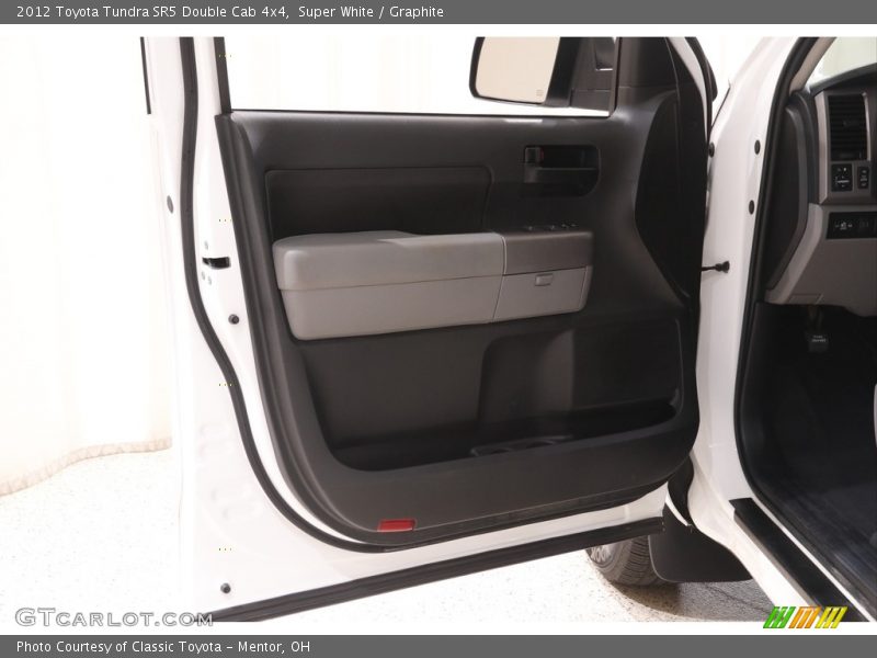 Super White / Graphite 2012 Toyota Tundra SR5 Double Cab 4x4