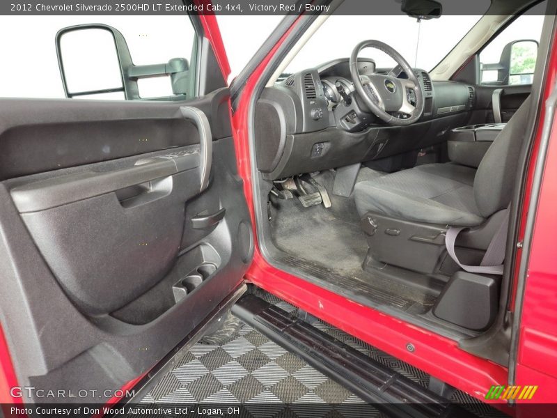Victory Red / Ebony 2012 Chevrolet Silverado 2500HD LT Extended Cab 4x4