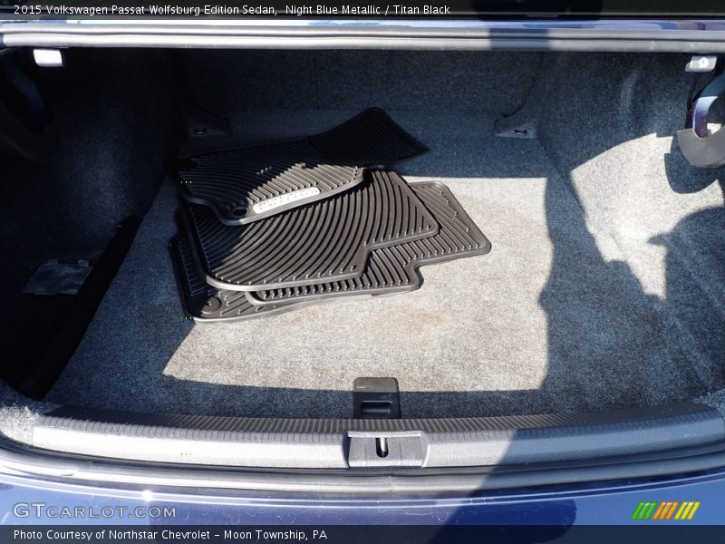 Night Blue Metallic / Titan Black 2015 Volkswagen Passat Wolfsburg Edition Sedan