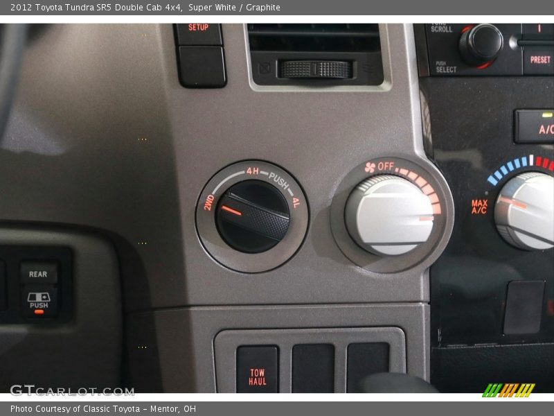 Super White / Graphite 2012 Toyota Tundra SR5 Double Cab 4x4