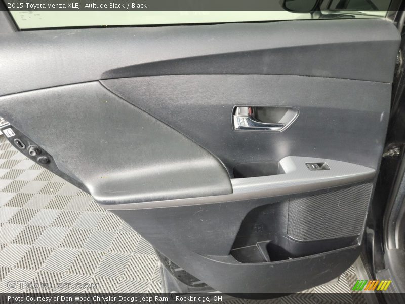 Attitude Black / Black 2015 Toyota Venza XLE