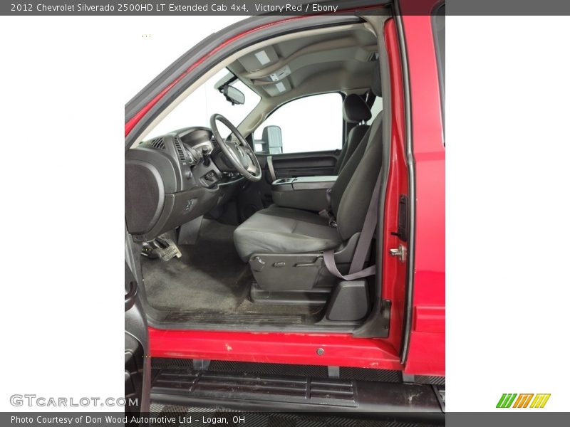 Victory Red / Ebony 2012 Chevrolet Silverado 2500HD LT Extended Cab 4x4