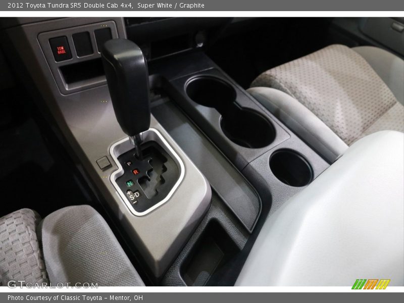 Super White / Graphite 2012 Toyota Tundra SR5 Double Cab 4x4
