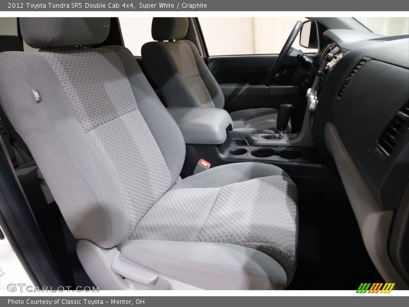 Super White / Graphite 2012 Toyota Tundra SR5 Double Cab 4x4
