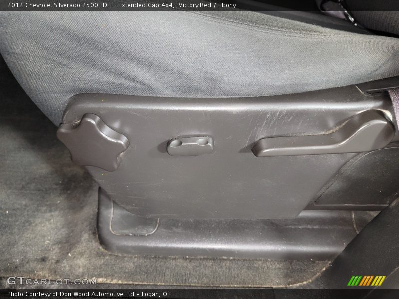 Victory Red / Ebony 2012 Chevrolet Silverado 2500HD LT Extended Cab 4x4