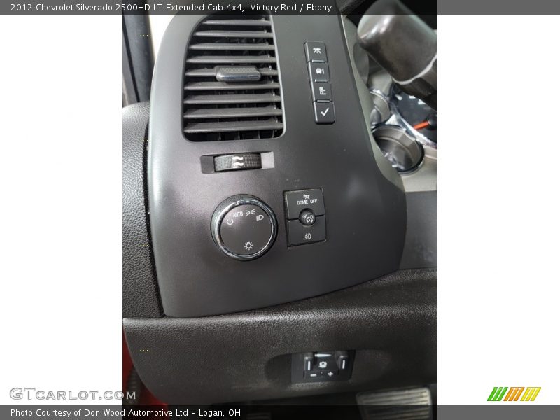 Victory Red / Ebony 2012 Chevrolet Silverado 2500HD LT Extended Cab 4x4