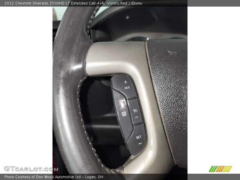 Victory Red / Ebony 2012 Chevrolet Silverado 2500HD LT Extended Cab 4x4