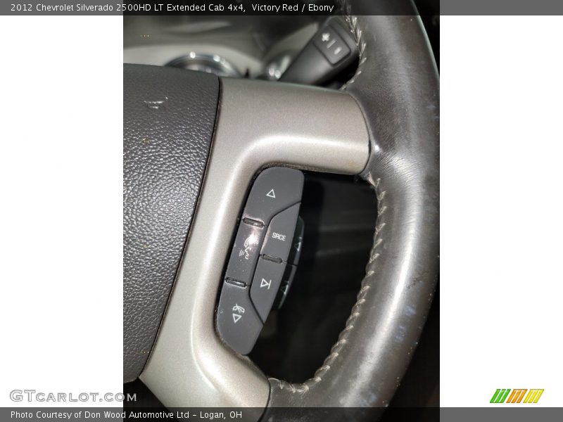 Victory Red / Ebony 2012 Chevrolet Silverado 2500HD LT Extended Cab 4x4