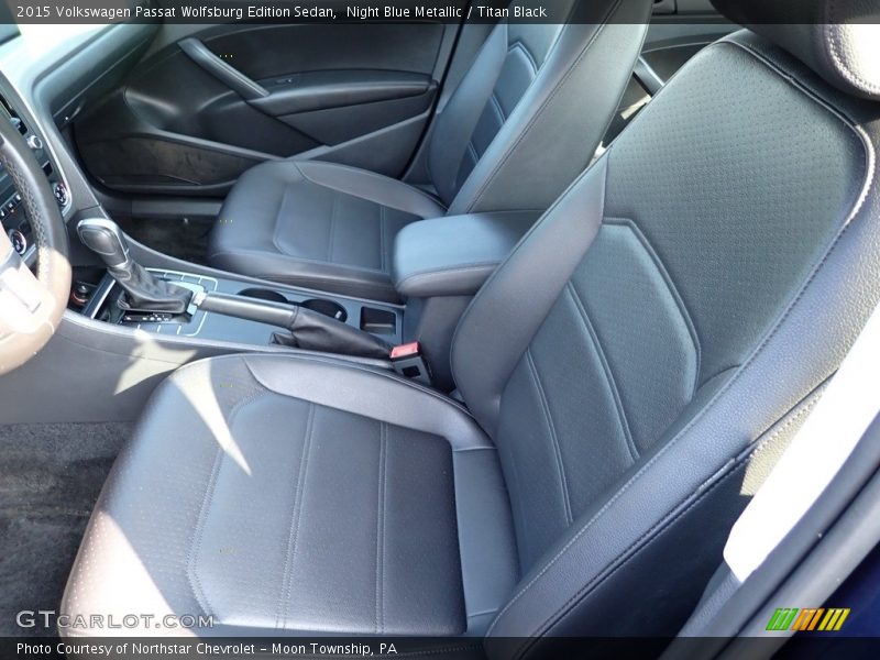 Night Blue Metallic / Titan Black 2015 Volkswagen Passat Wolfsburg Edition Sedan