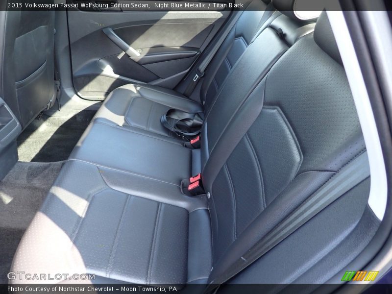 Night Blue Metallic / Titan Black 2015 Volkswagen Passat Wolfsburg Edition Sedan