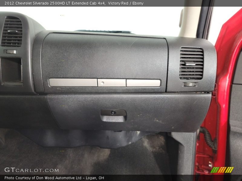 Victory Red / Ebony 2012 Chevrolet Silverado 2500HD LT Extended Cab 4x4