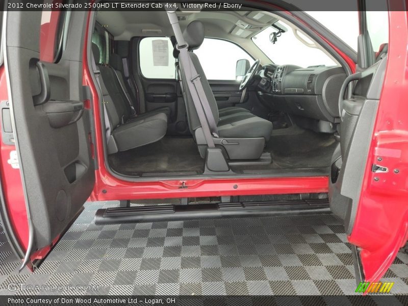 Victory Red / Ebony 2012 Chevrolet Silverado 2500HD LT Extended Cab 4x4