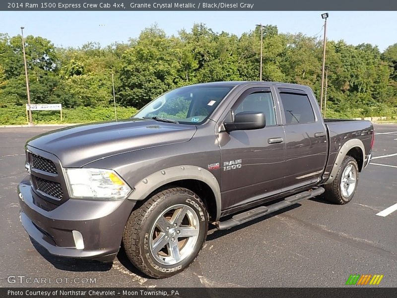 Granite Crystal Metallic / Black/Diesel Gray 2014 Ram 1500 Express Crew Cab 4x4