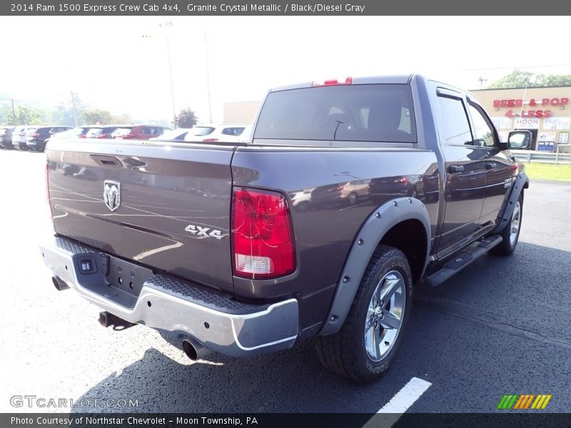 Granite Crystal Metallic / Black/Diesel Gray 2014 Ram 1500 Express Crew Cab 4x4