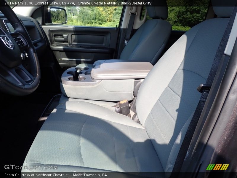 Granite Crystal Metallic / Black/Diesel Gray 2014 Ram 1500 Express Crew Cab 4x4