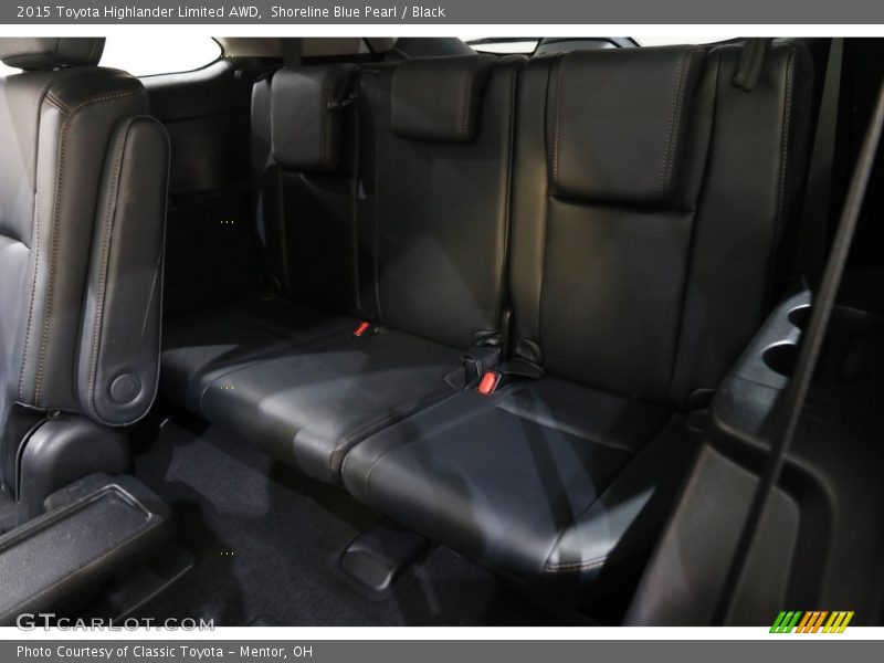 Shoreline Blue Pearl / Black 2015 Toyota Highlander Limited AWD
