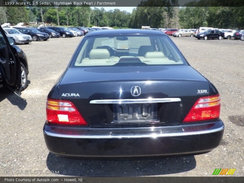 Nighthawk Black Pearl / Parchment 1999 Acura RL 3.5 Sedan