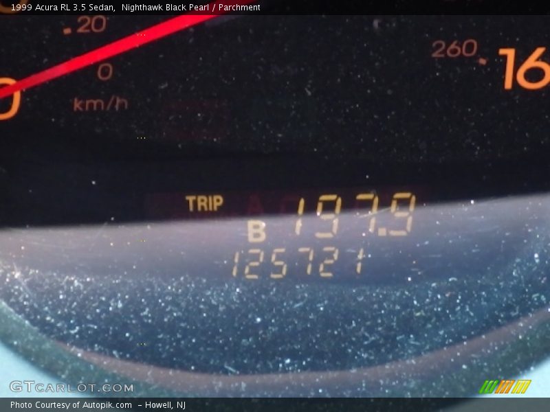 Nighthawk Black Pearl / Parchment 1999 Acura RL 3.5 Sedan