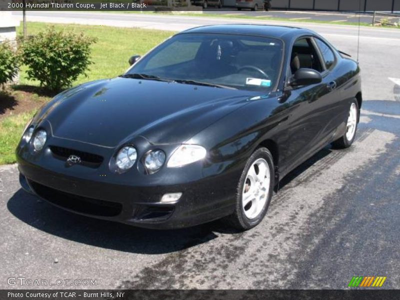 Jet Black / Black 2000 Hyundai Tiburon Coupe