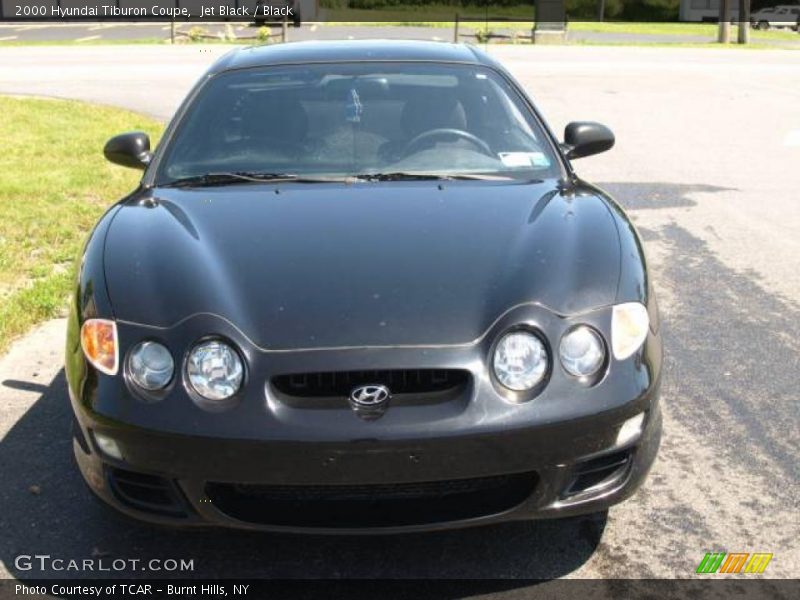 Jet Black / Black 2000 Hyundai Tiburon Coupe