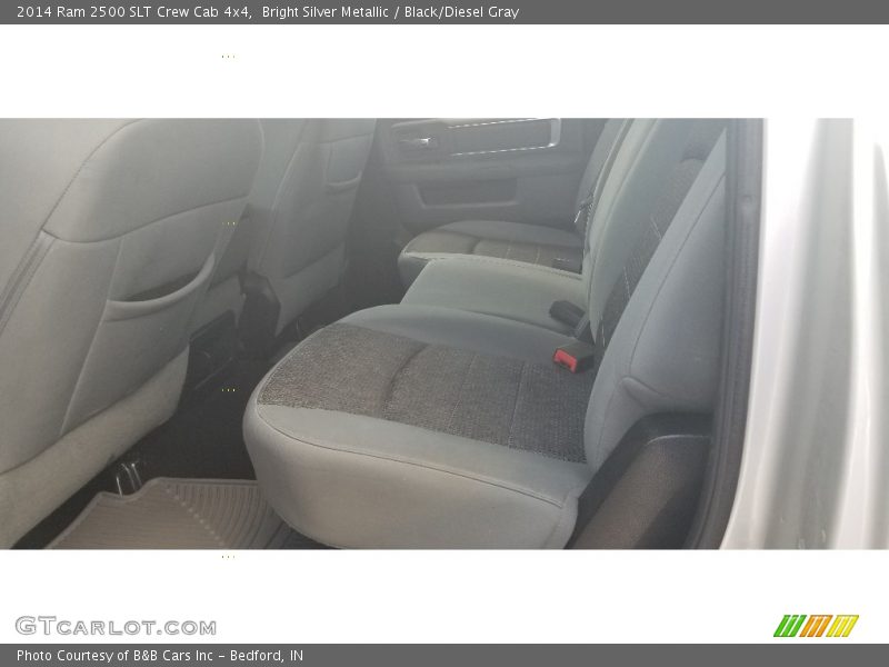 Bright Silver Metallic / Black/Diesel Gray 2014 Ram 2500 SLT Crew Cab 4x4