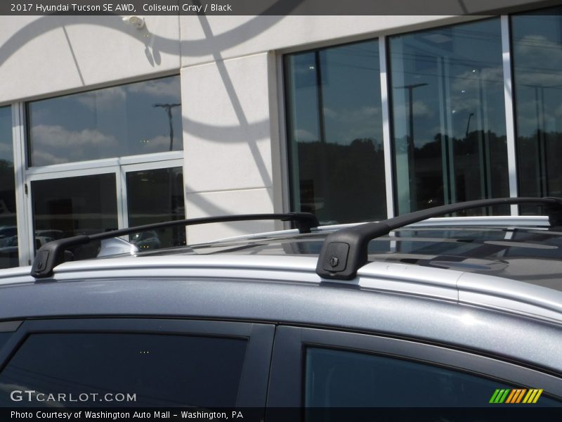 Coliseum Gray / Black 2017 Hyundai Tucson SE AWD