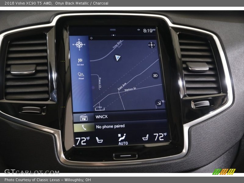 Navigation of 2018 XC90 T5 AWD