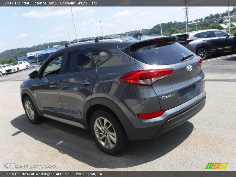 Coliseum Gray / Black 2017 Hyundai Tucson SE AWD