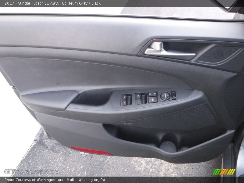 Coliseum Gray / Black 2017 Hyundai Tucson SE AWD