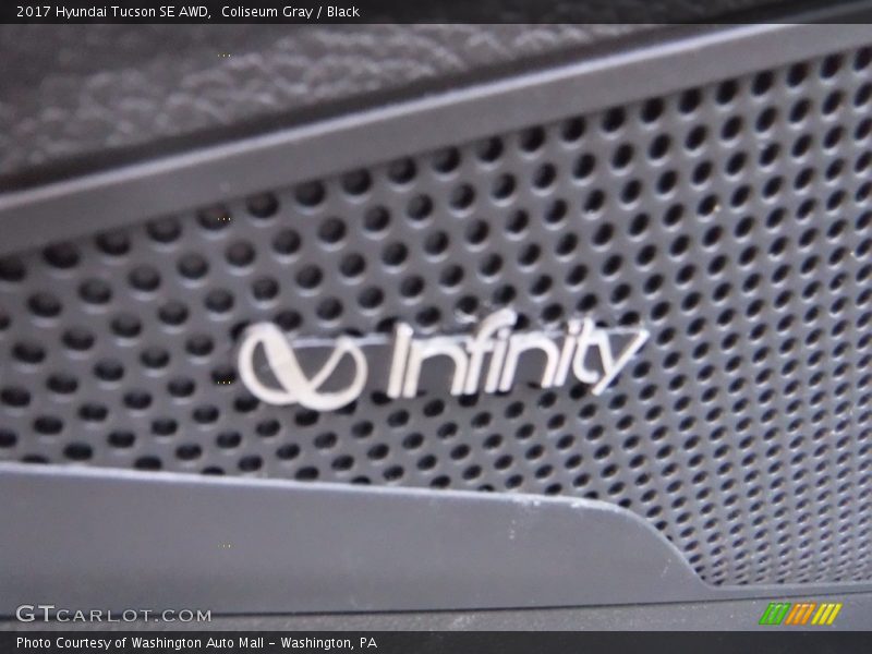 Coliseum Gray / Black 2017 Hyundai Tucson SE AWD