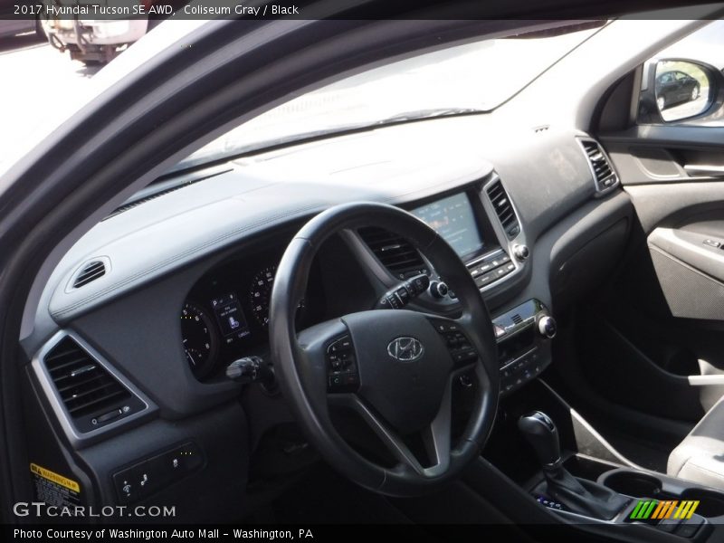 Coliseum Gray / Black 2017 Hyundai Tucson SE AWD