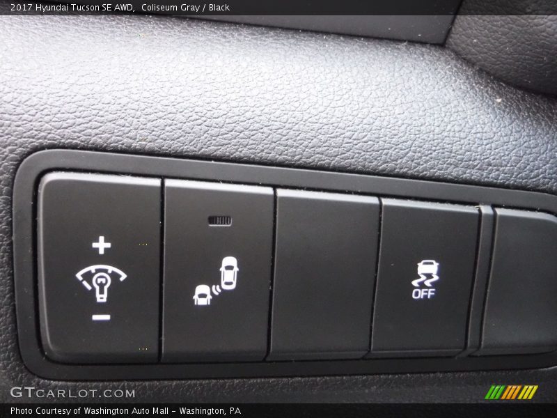 Coliseum Gray / Black 2017 Hyundai Tucson SE AWD