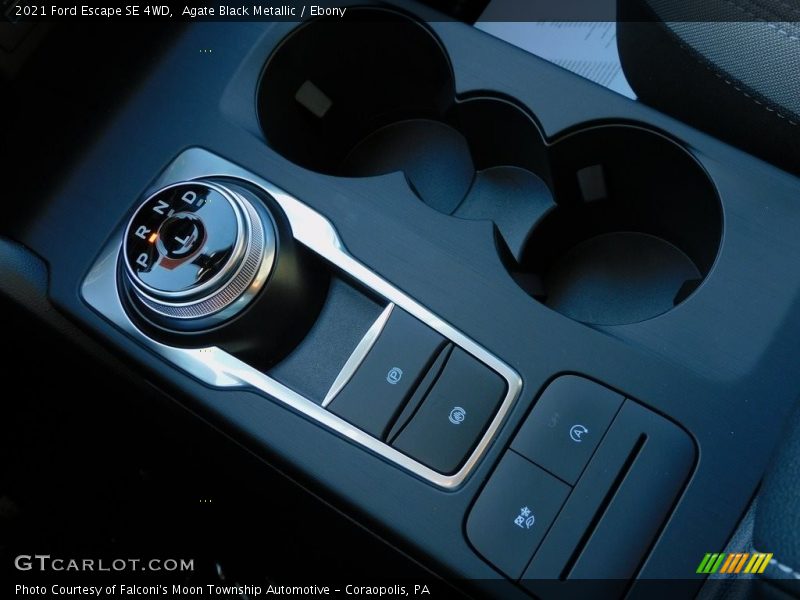 Agate Black Metallic / Ebony 2021 Ford Escape SE 4WD