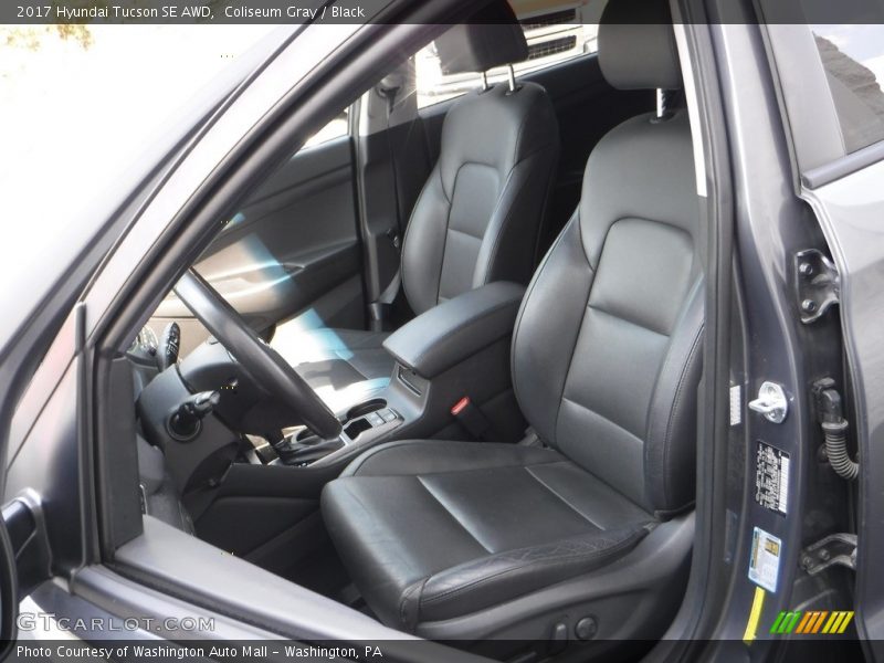 Coliseum Gray / Black 2017 Hyundai Tucson SE AWD