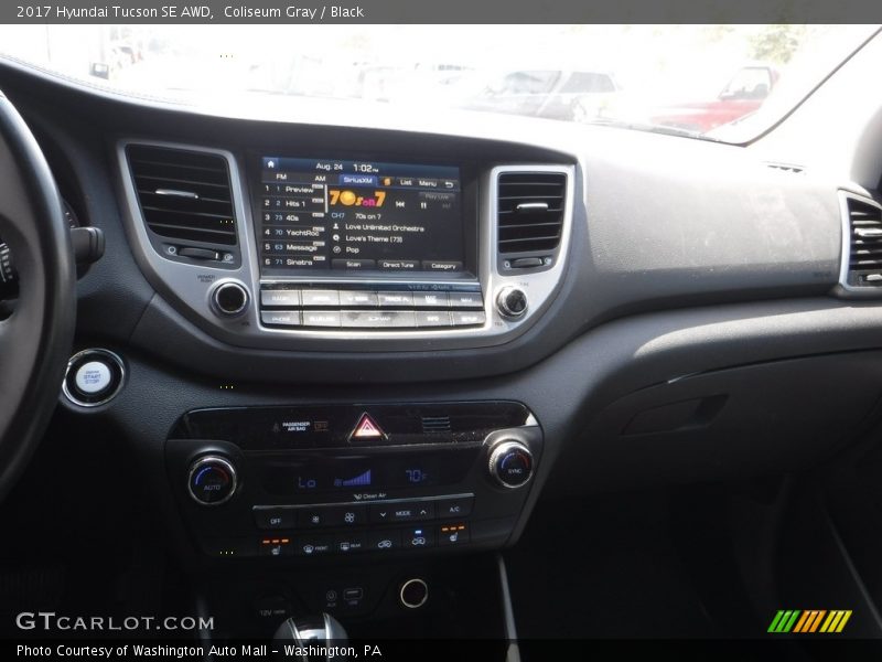 Coliseum Gray / Black 2017 Hyundai Tucson SE AWD