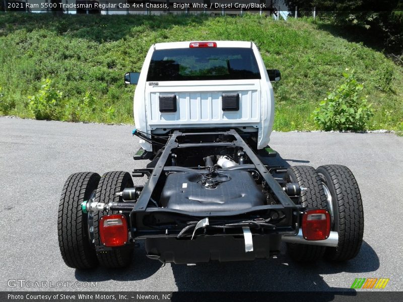 Bright White / Diesel Gray/Black 2021 Ram 5500 Tradesman Regular Cab 4x4 Chassis