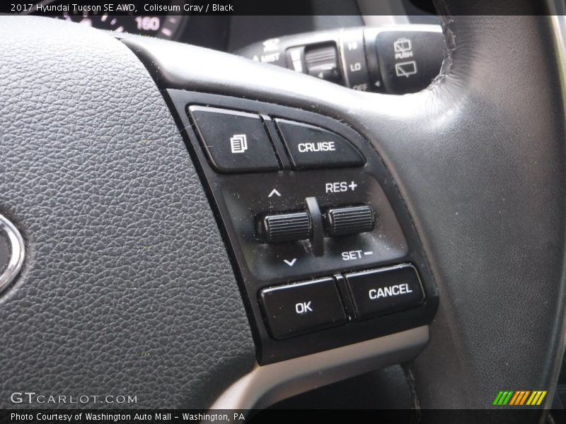 Coliseum Gray / Black 2017 Hyundai Tucson SE AWD