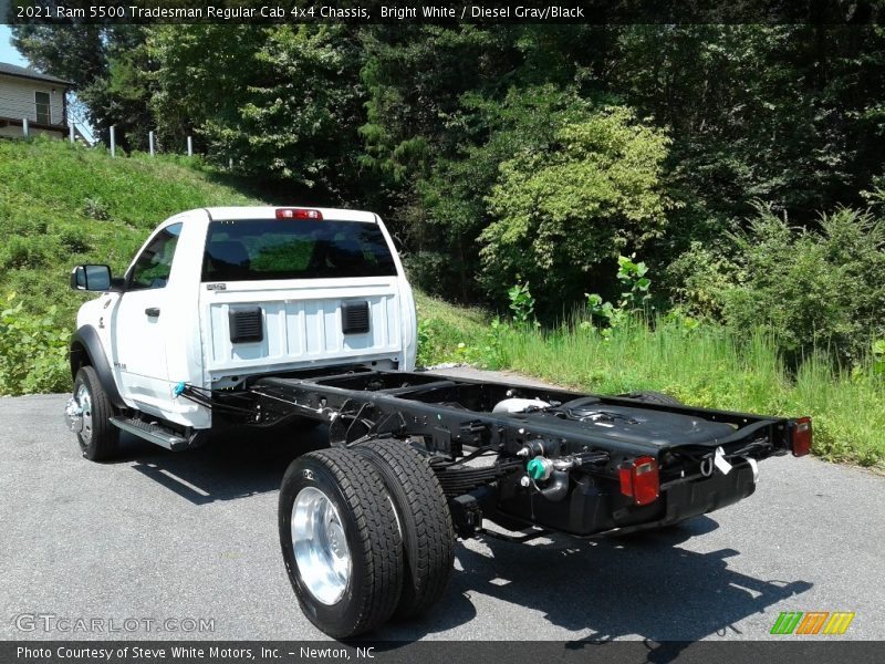 Bright White / Diesel Gray/Black 2021 Ram 5500 Tradesman Regular Cab 4x4 Chassis