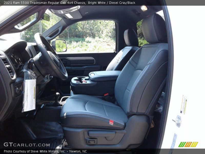 Bright White / Diesel Gray/Black 2021 Ram 5500 Tradesman Regular Cab 4x4 Chassis