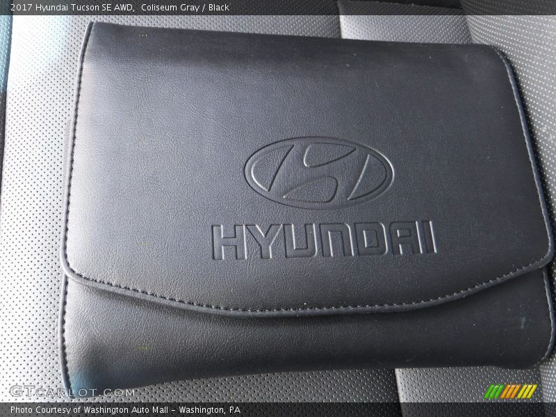 Coliseum Gray / Black 2017 Hyundai Tucson SE AWD